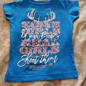 Legendary toddler girls shirt. 090
